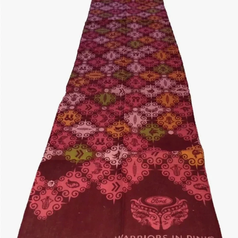 Ford Warriors in Pink Patterned Scarves NEW NIP 2010 Breast Cancer Awareness